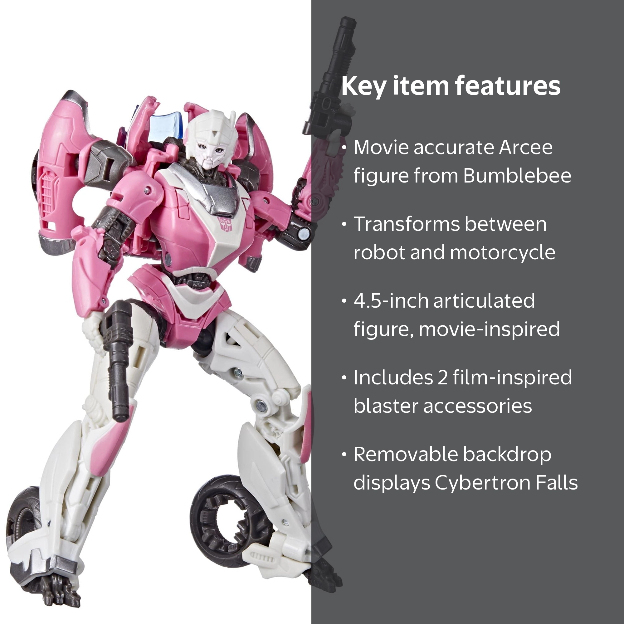 Transformers Studio Series Deluxe TF6 Arcee - Walmart.com