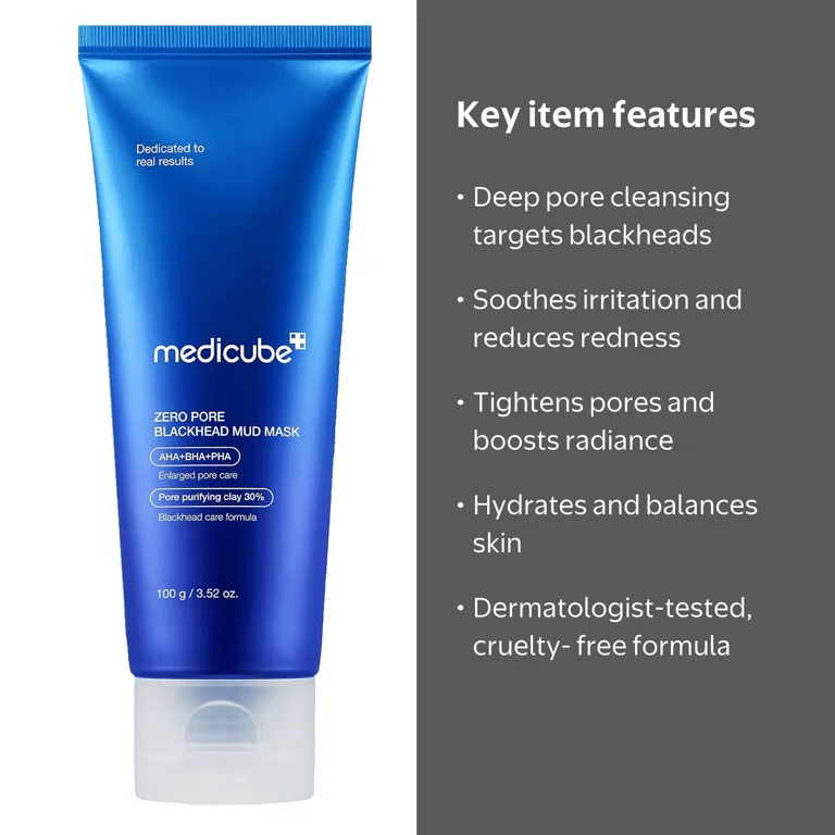 Medicube Blackhead Mud Mask, 3.52 oz, Deep Pore Clearing - Walmart.com