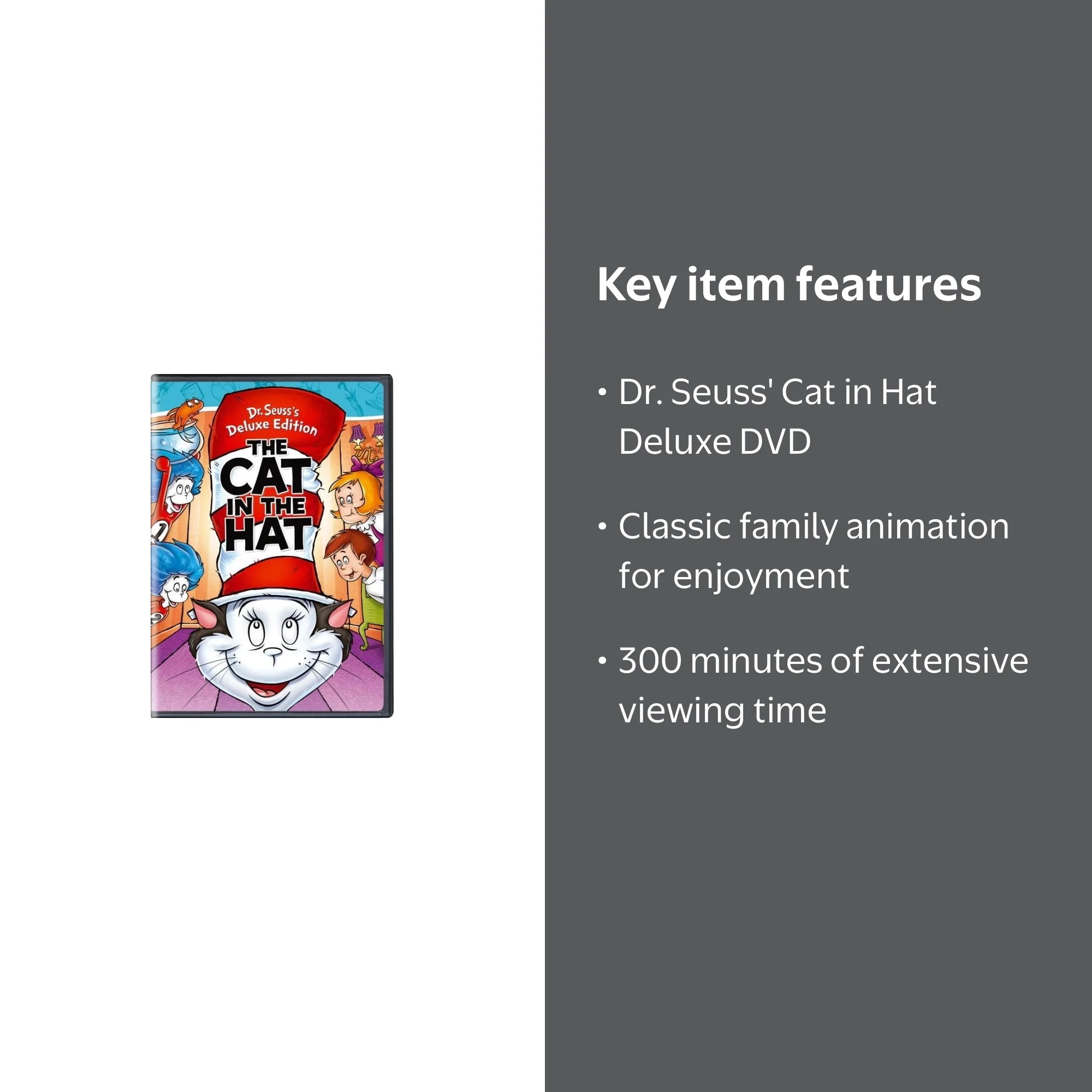 Warner Bros Dr. Seuss's Cat in the Hat Deluxe Edition [DVD