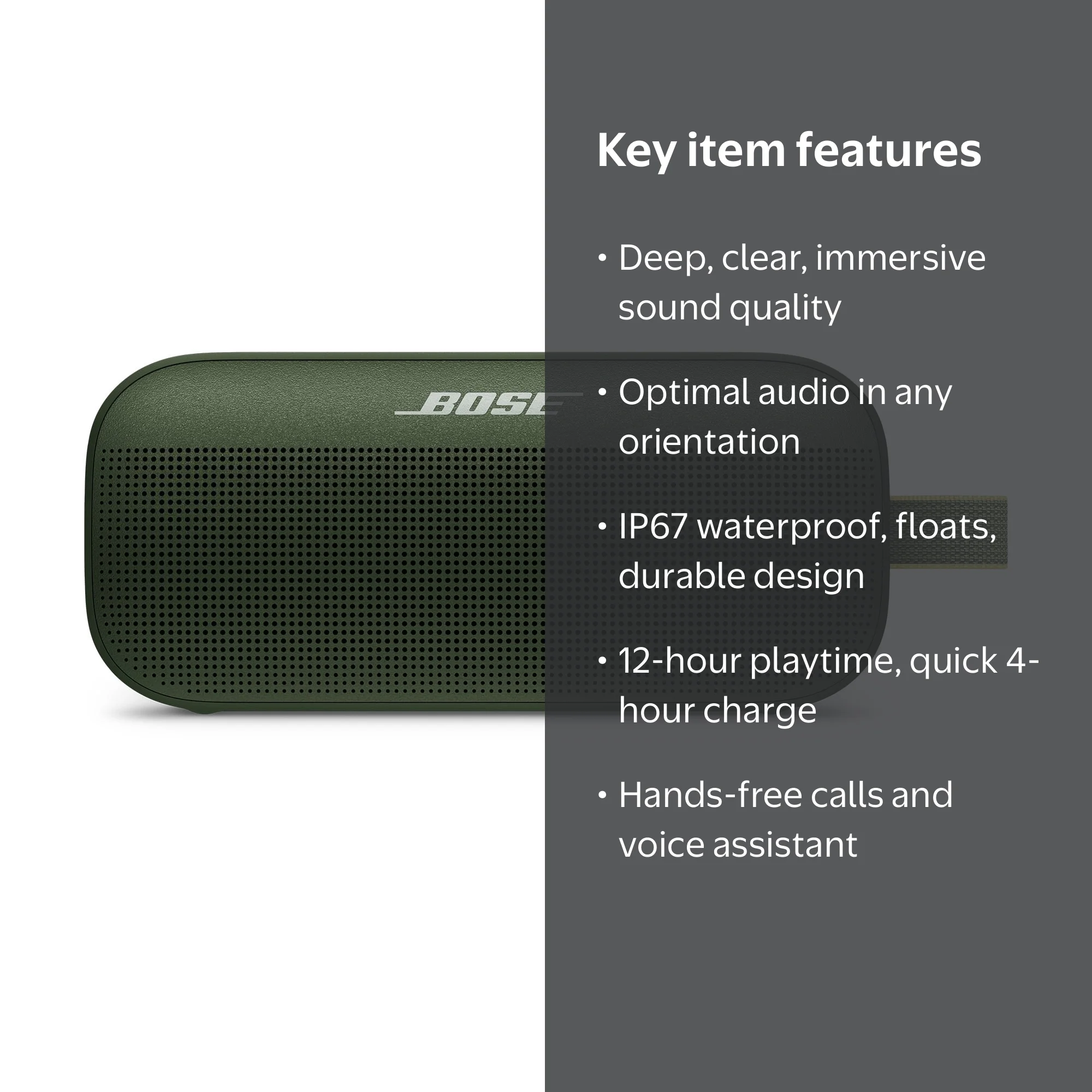 Bose SoundLink Flex Wireless Waterproof Portable Bluetooth Speaker