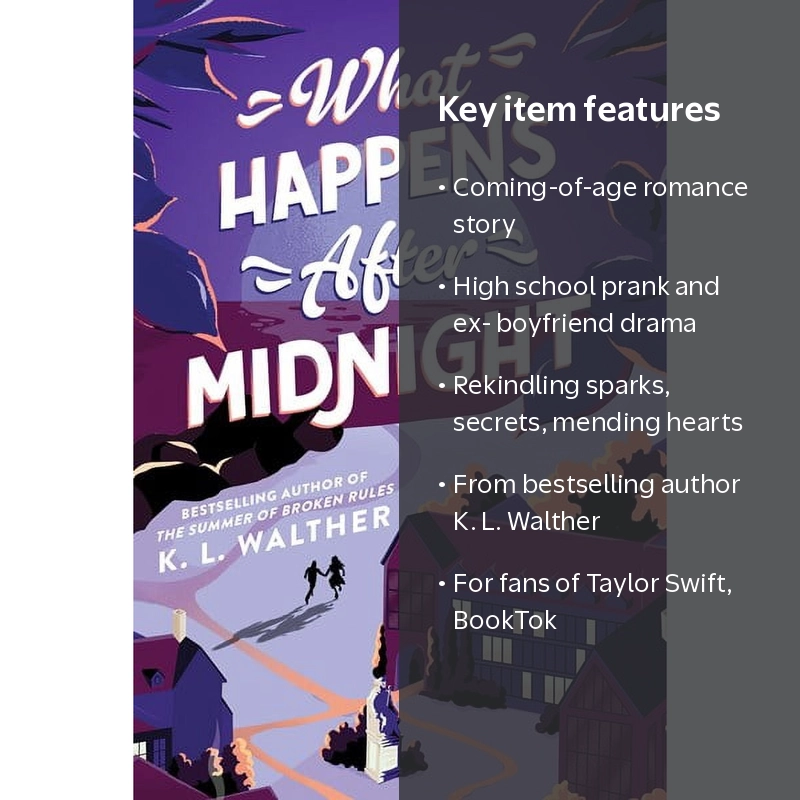 K. L. Walther, What Happens after Midnight, Paperback - Walmart.com