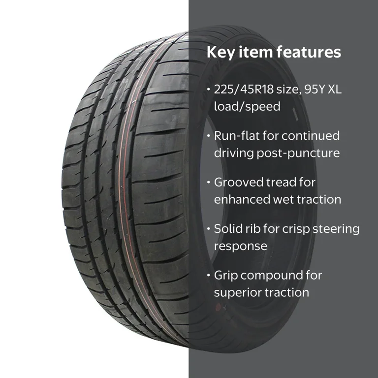 Goodyear Eagle F1 Asymmetric 3 ROF UHP Summer 225/45R18 95Y XL