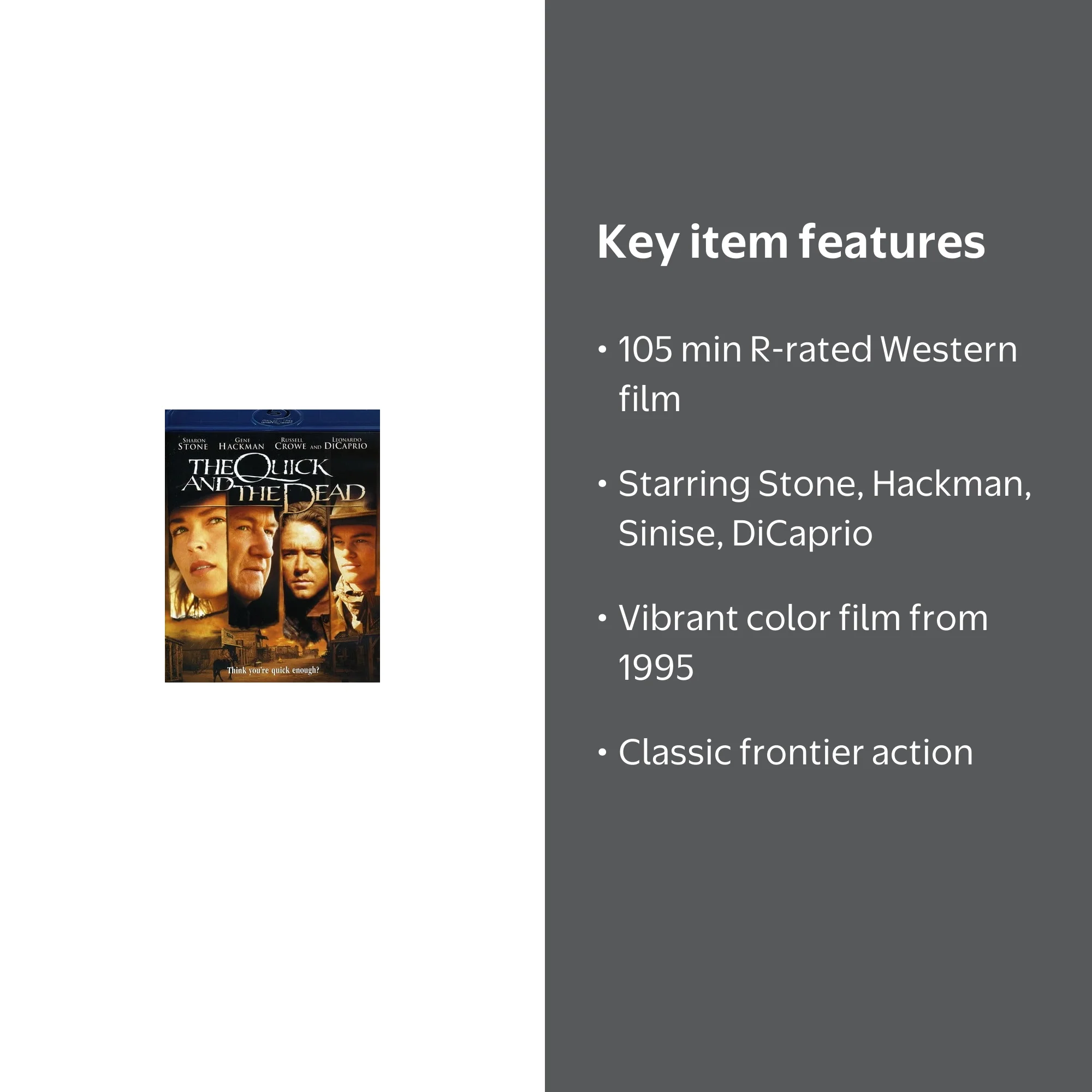 Sony Pictures Entertainment, Western DVD, The Quick and the Dead