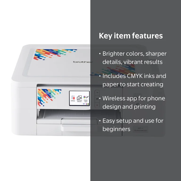Brother SP1 Wireless Sublimation Printer with Paper & Inks