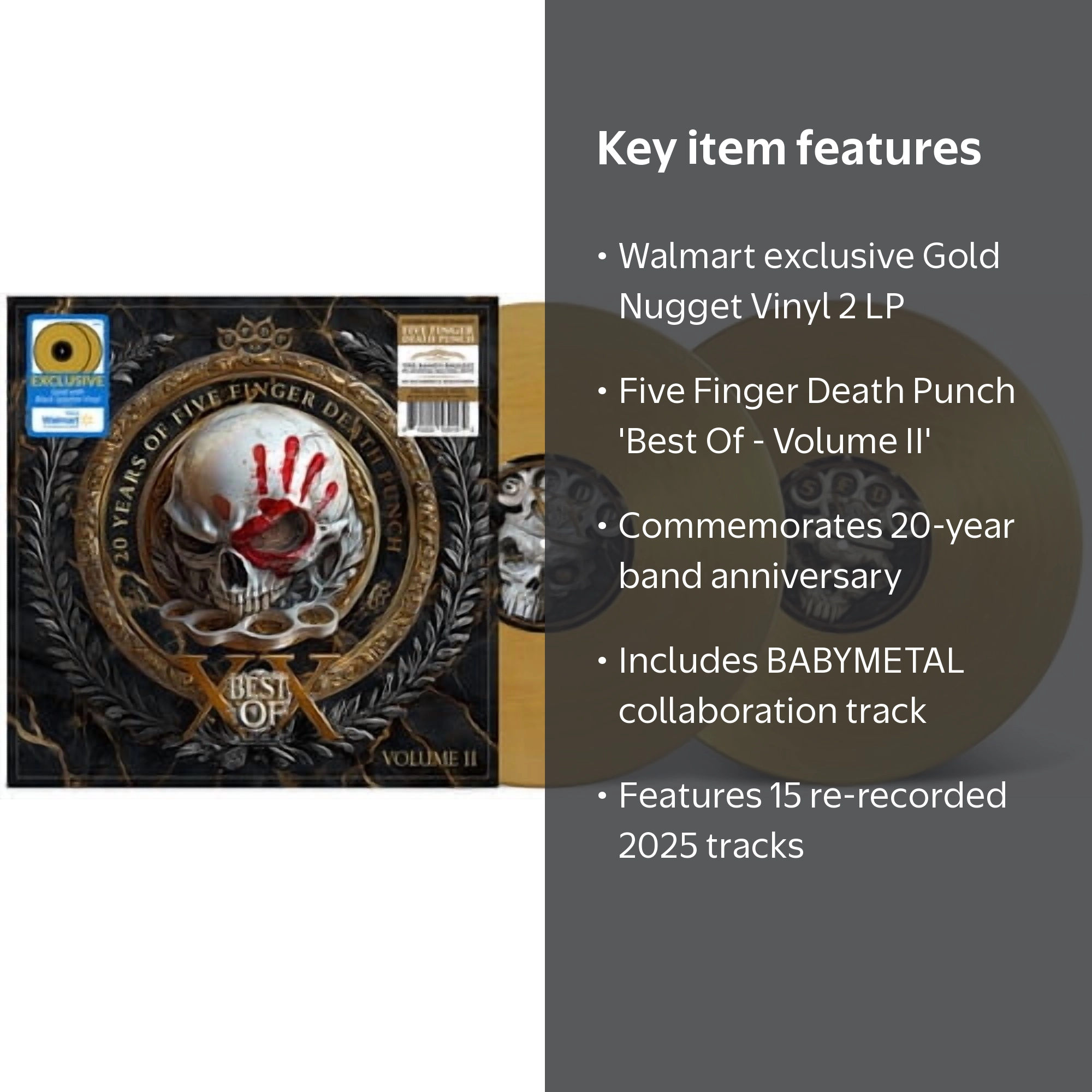 Five Finger Death Punch - Best Of - Volume II - Walmart Exclusive