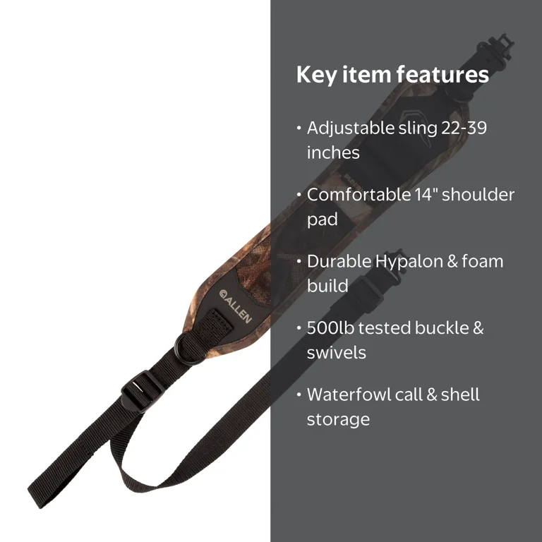 Allen Company Punisher Hypa-Lite Waterfowl Firearm Sling, Realtree