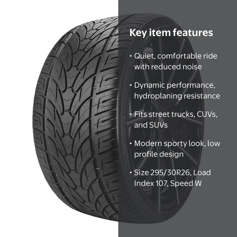 Lionhart LH-TEN All Season 295/30R26 107W Passenger Tire - Walmart.com