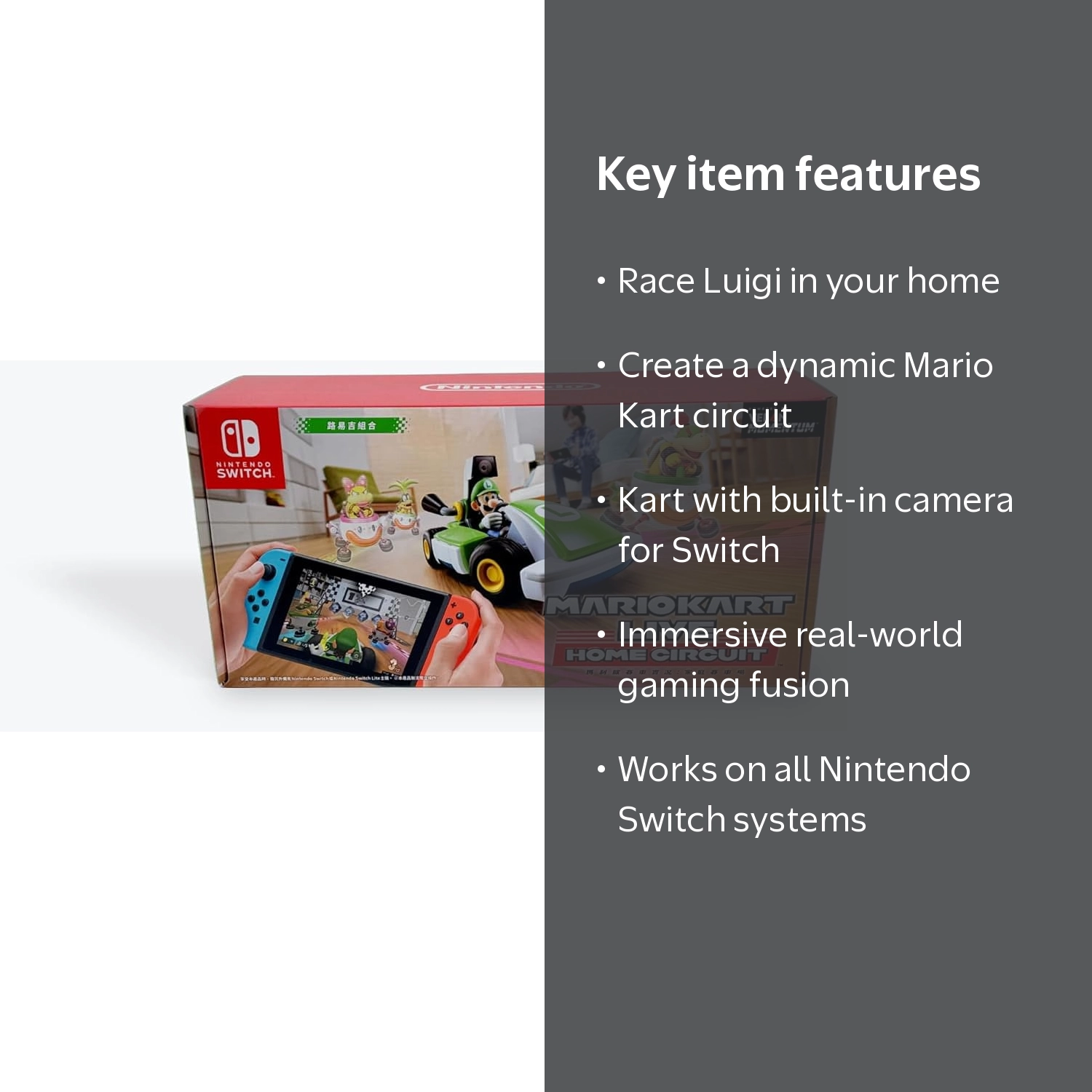 Mario Kart Live Home Circuit: Luigi [Nintendo Switch] - Walmart.com