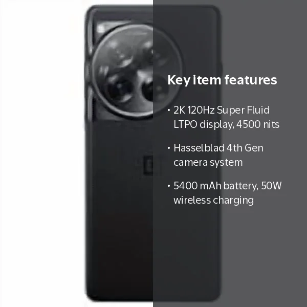 OnePlus, Smartphone, 16GB RAM+512GB, Unlocked Android 2024 Silky