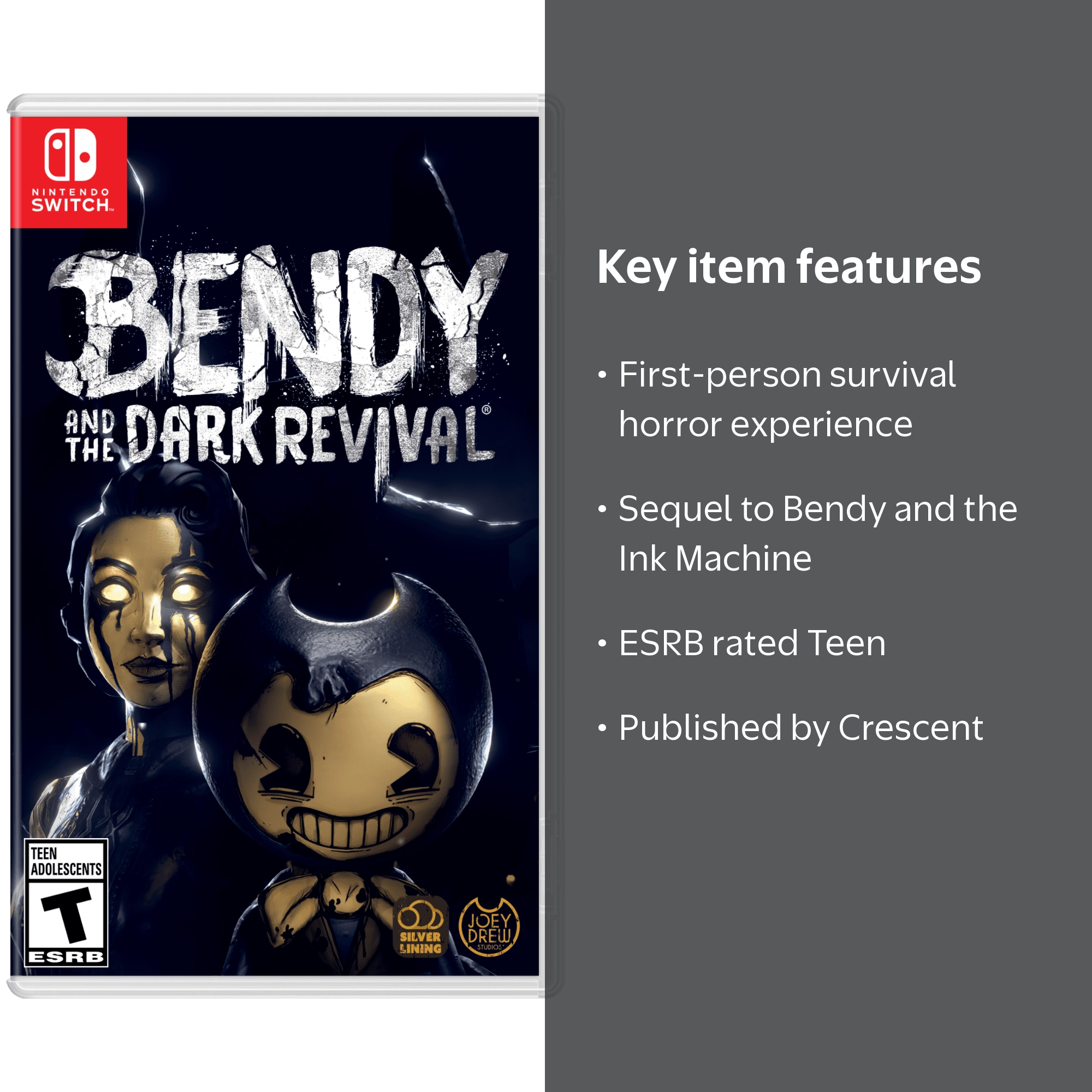 Crescent Bendy And The Dark Revival for Nintendo Switch Game