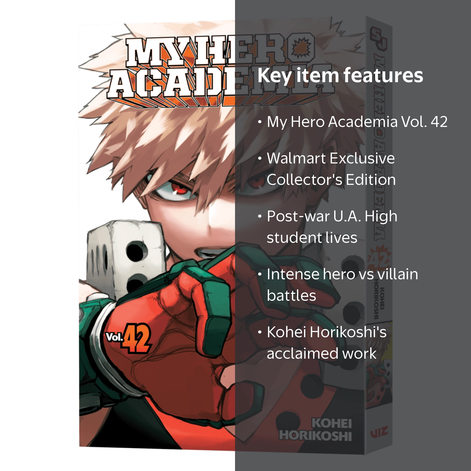 MY HERO ACADEMIA, VOL. 42 (WALMART EXCLUSIVE EDITION) (Paperback