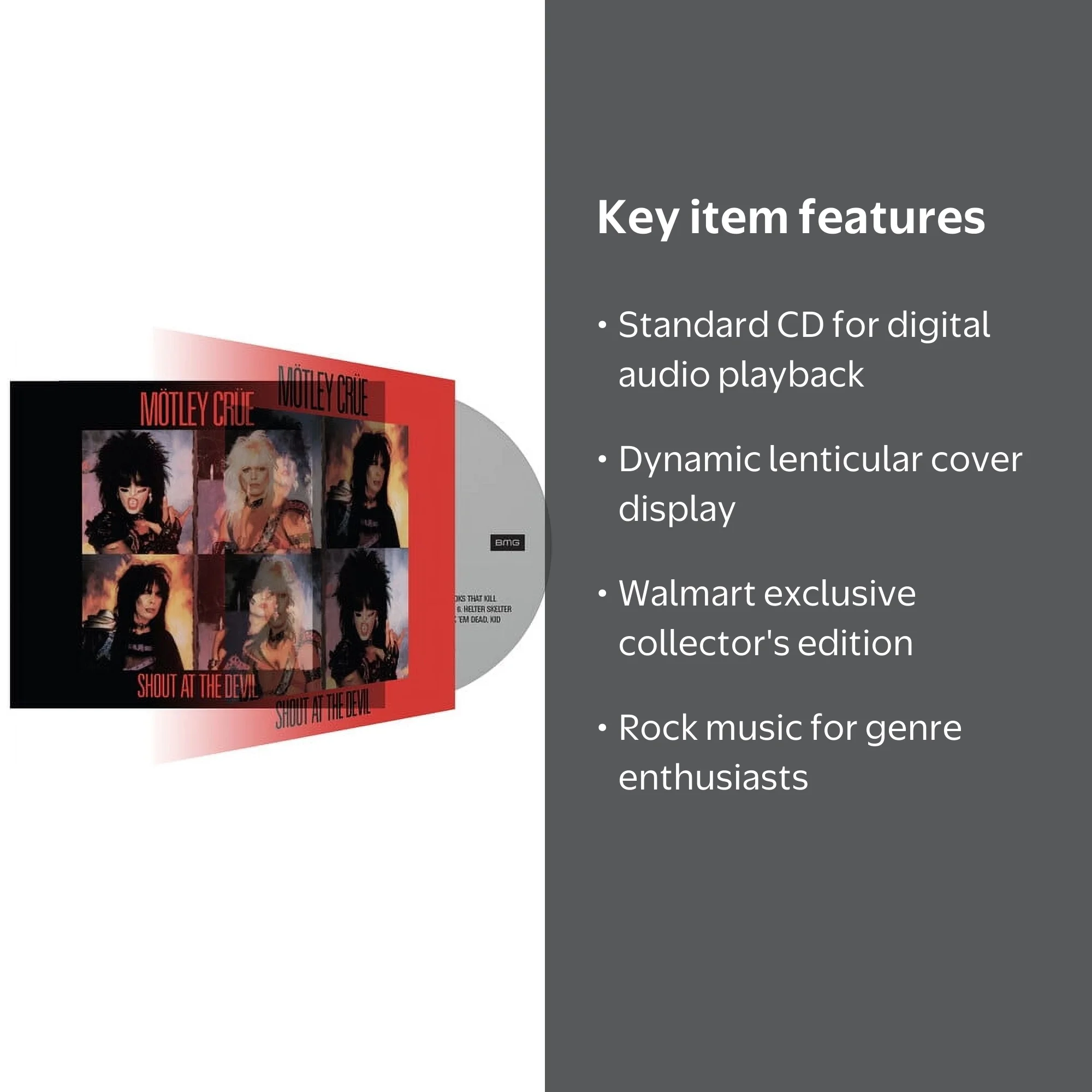 Motley Crue - Shout At The Devil (Walmart Exclusive) - Music