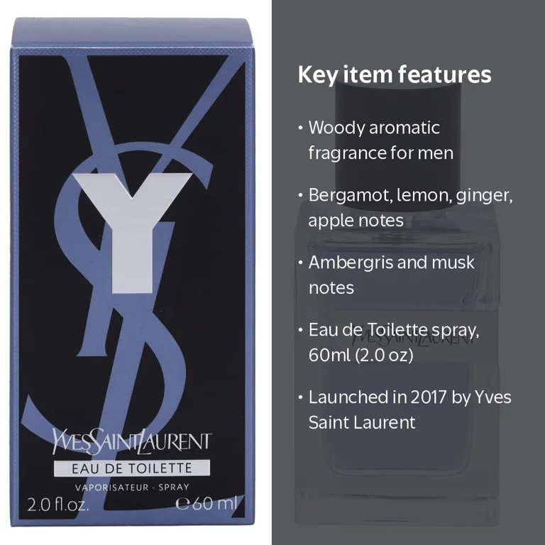 Yves Saint Laurent, Eau De Toilette Spray, 60ml/2oz, Multi