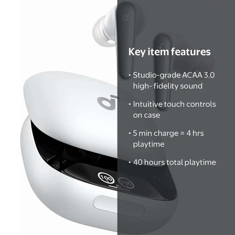 Soundcore Liberty 4 Pro by Anker, Noise Cancelling Wireless