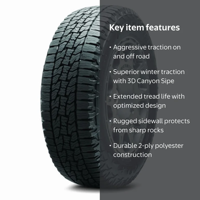 Falken, All Terrain Tire, 225/60R18, Light Truck Off-Road