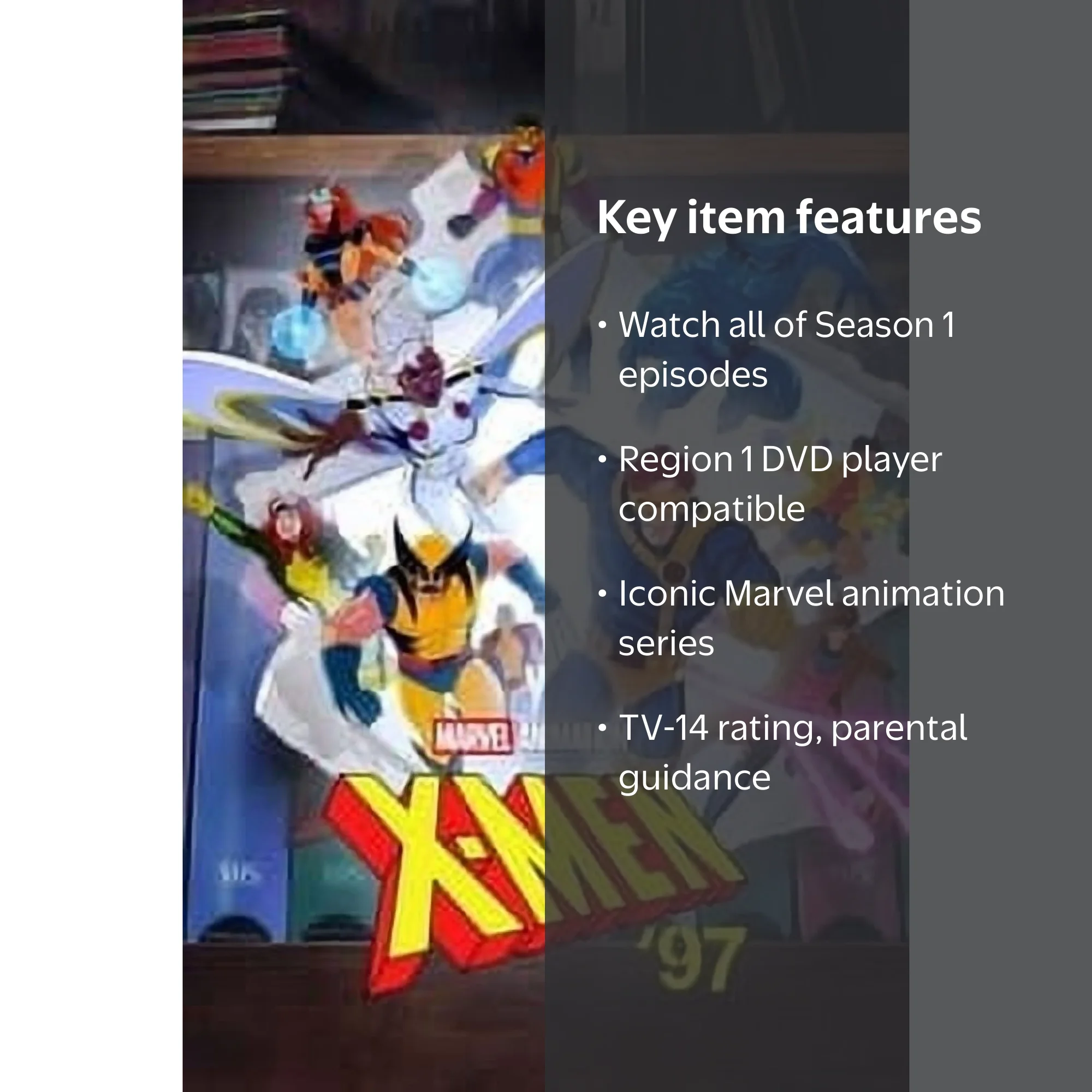 Warner Bros, X-Men '97 Season 1, Blu-ray Movies, Marvel Animation