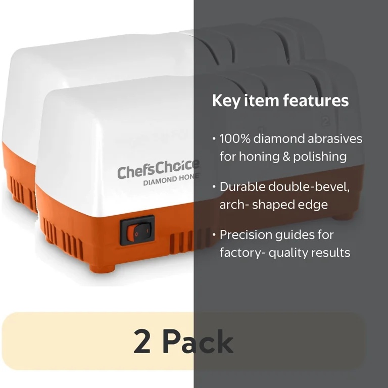 ChefsChoice D202 2-Stage Electric Knife Sharpener - Walmart.com
