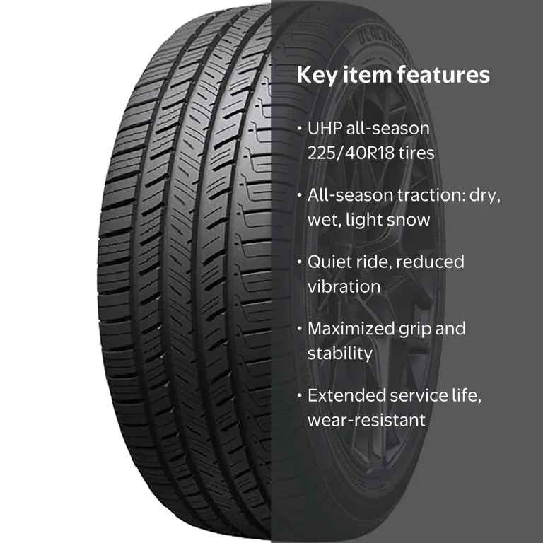 BlackHawk Agility UHP A S 225/40R18 92W XL Passenger Tire