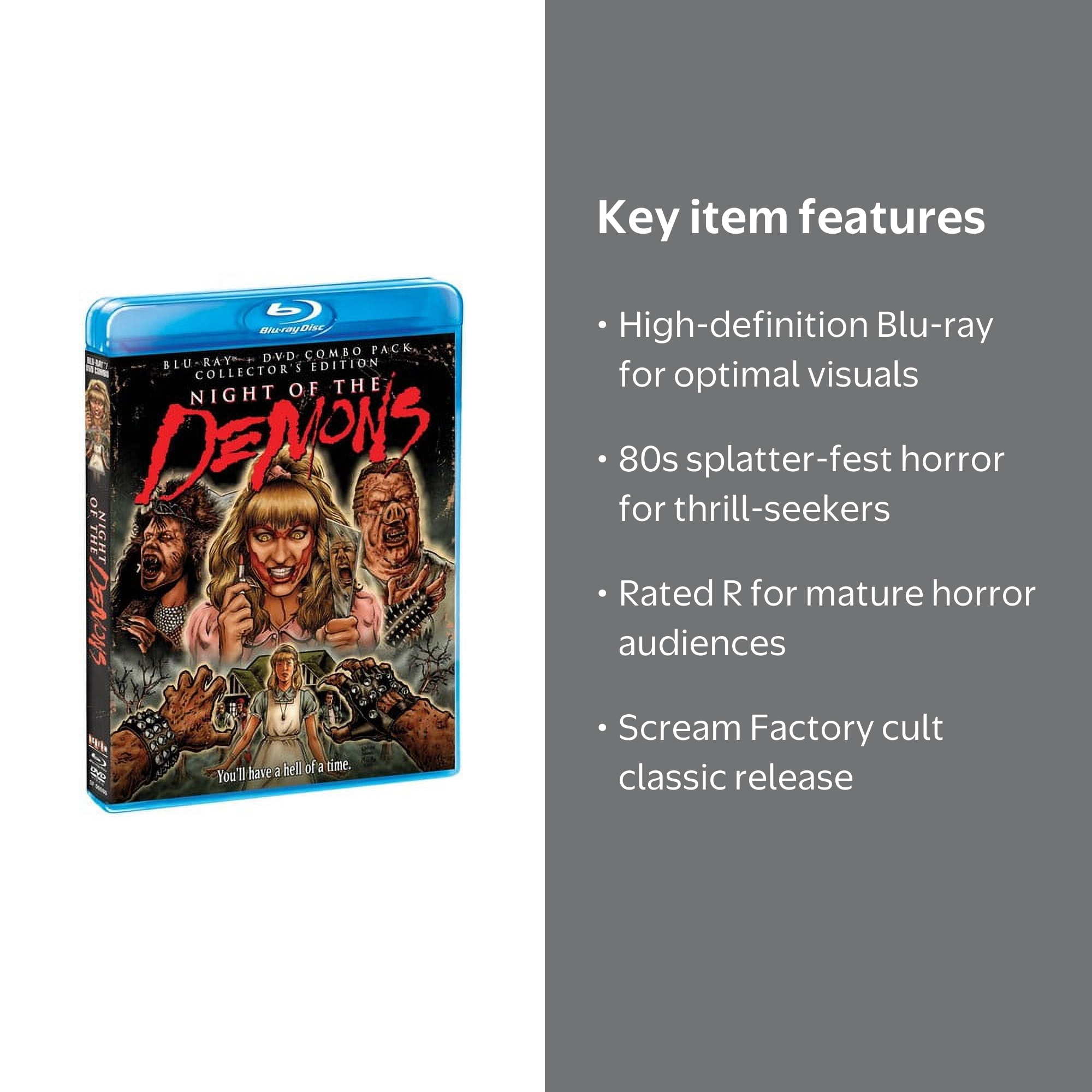 RKO クラシックホラー ヴァル・リュートン傑作集 DVD6枚セット Scream Factory - Night of the Demons [BLU-RAY] - Walmart.com