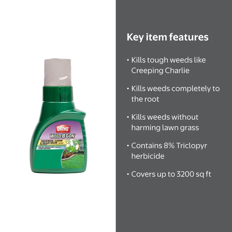 Ortho Lawn Weed Killer Triclopyr 3200 Sq. Ft. 1 Pt - Walmart.com
