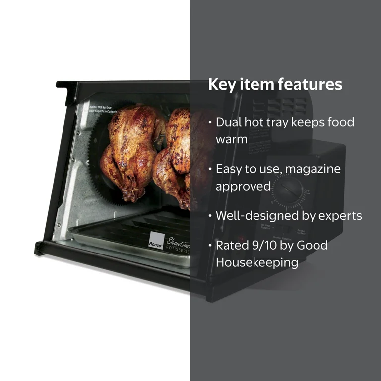 Ronco 4000 Showtime Standard Rotisserie - Walmart.com