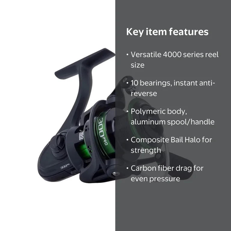 Mitchell 300PRO Reel, 4000 Size Fishing Reel - Walmart.com