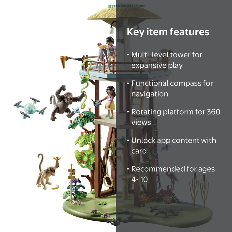 PLAYMOBIL Research Tower with Compass, 13