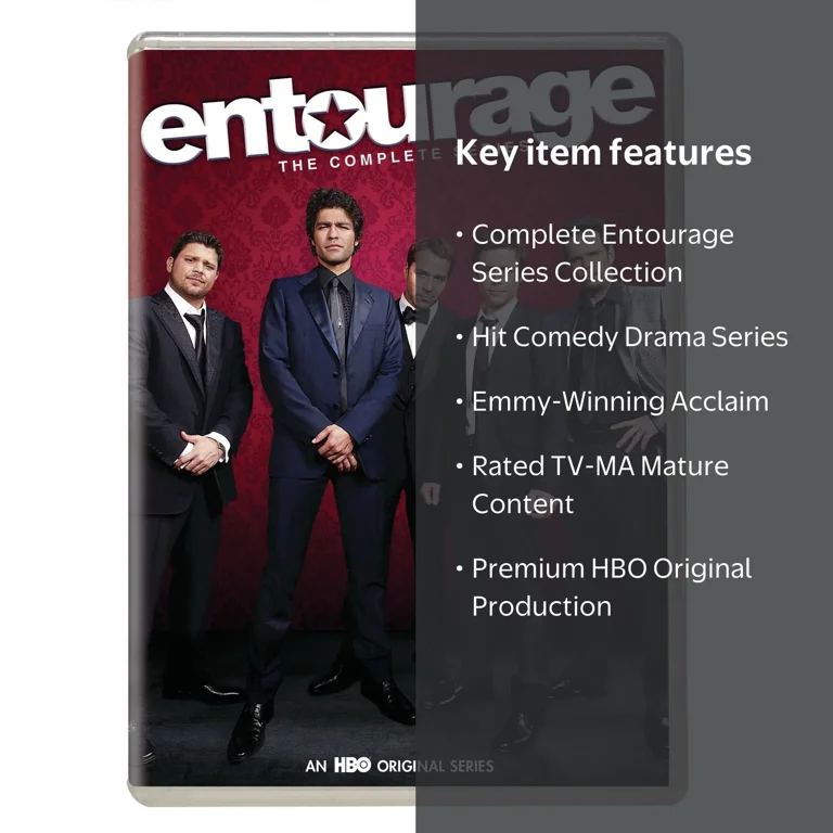 Entourage: The Complete Series (DVD), Comedy, HBO - Walmart.com