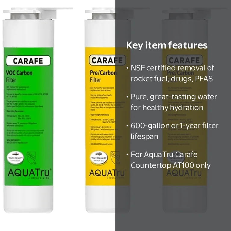 AquaTru, Water Filter, Mineralized Alkaline, 1-Year Supply AquaTru, Water Filter, Mineralized Alkaline, 1-Year Supply