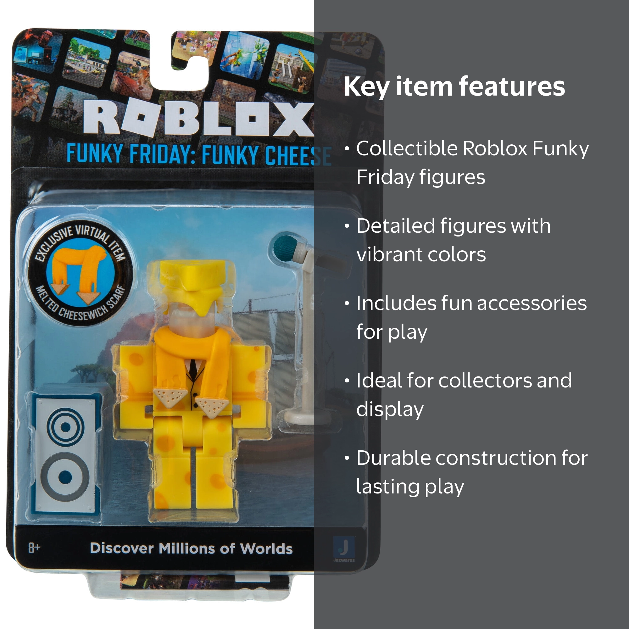 ROBLOX Toy Blox Funky Friday Funky Cheese - Walmart.com