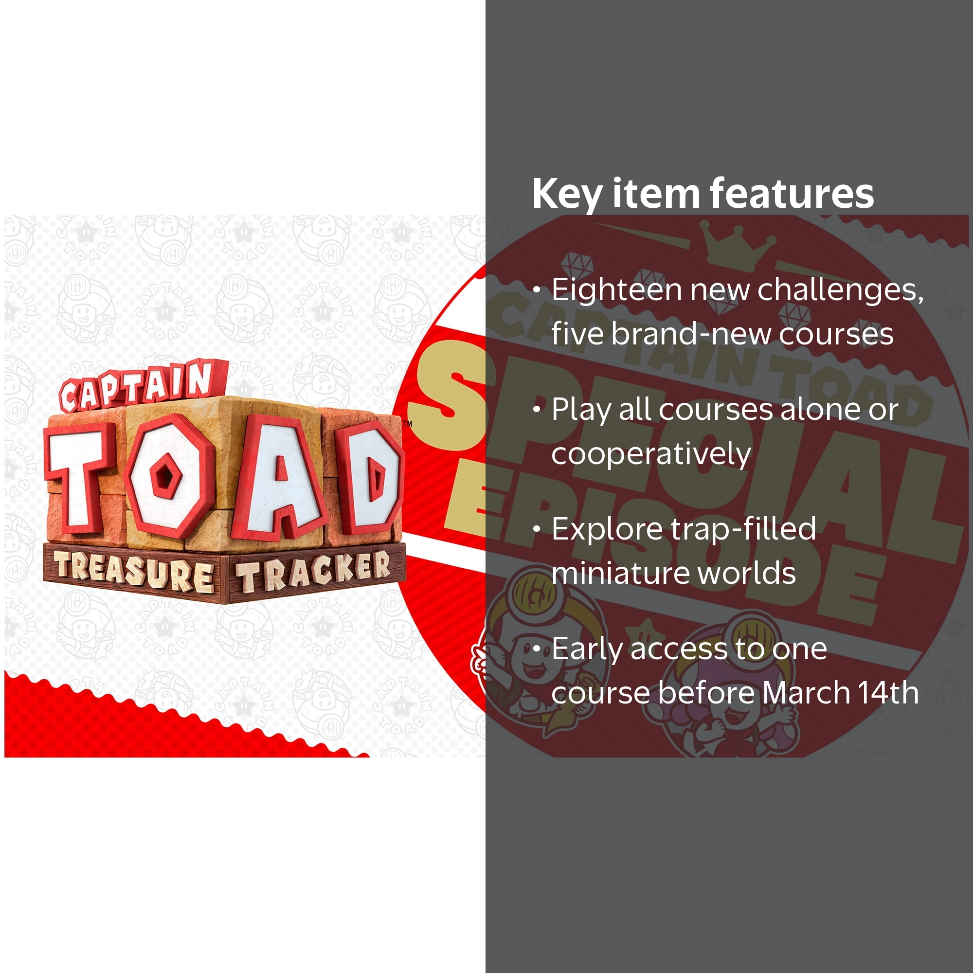Captain Toad Treasure Tracker Special Episode Dlc - Nintendo