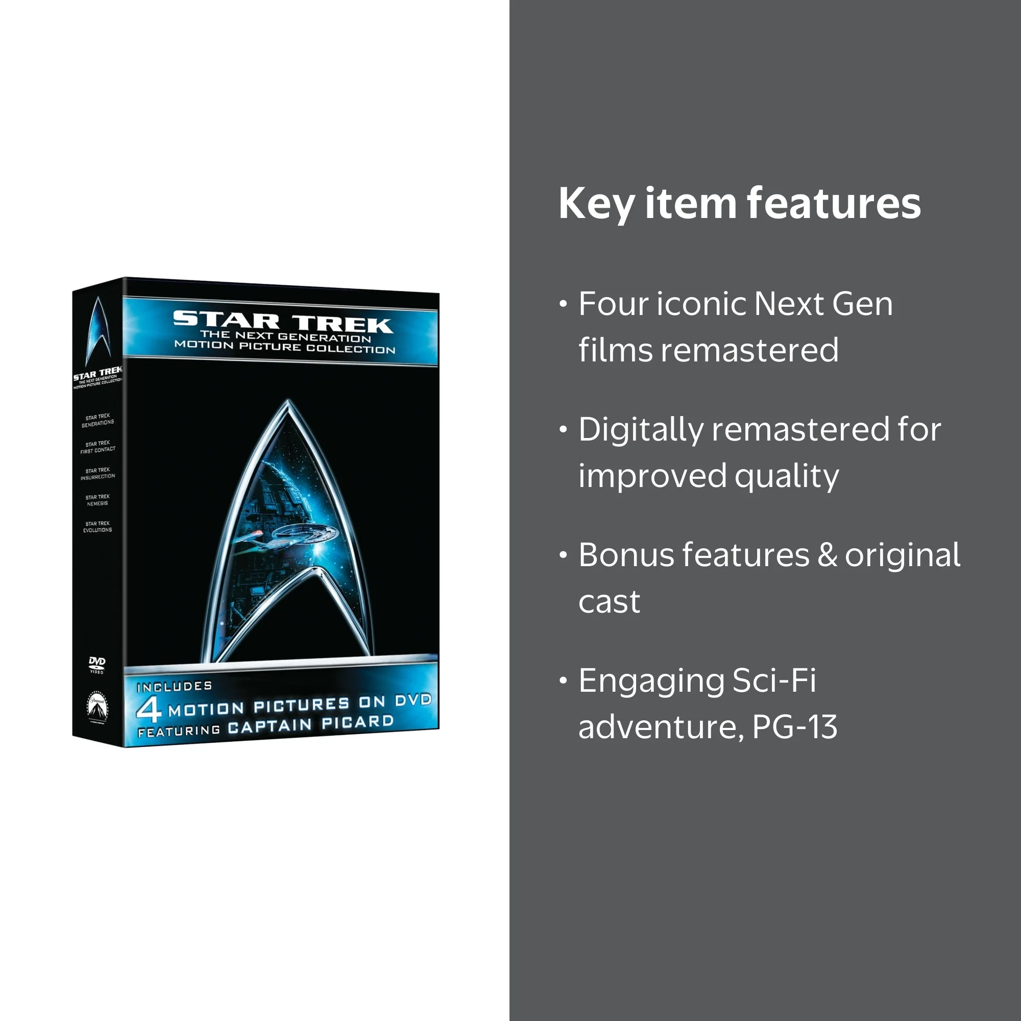 Star Trek: The Next Generation Motion Picture Collection (DVD