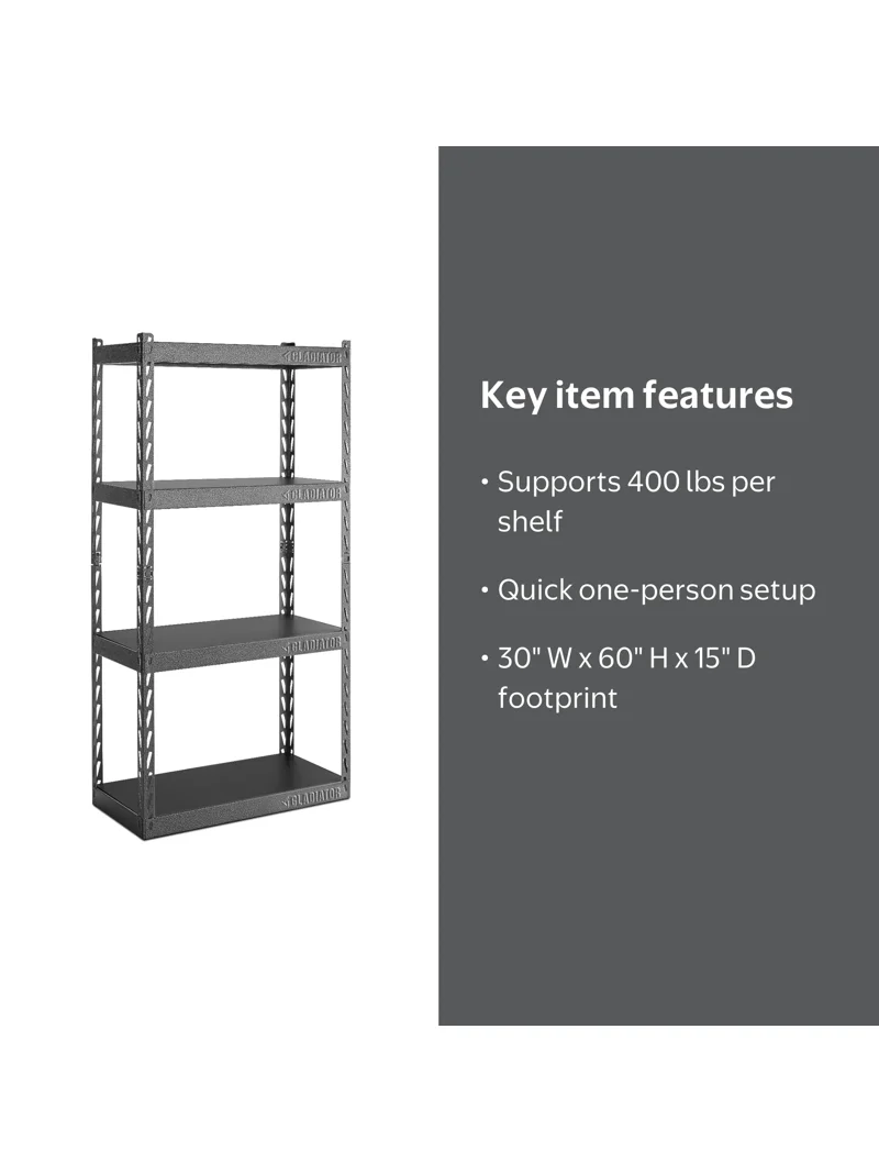 Gladiator, EZ Connect Rack, GARC304RGG, 30