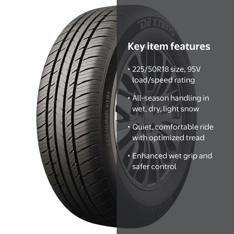 Dextero DTR1 All-Season Touring 225/50R18 95V Passenger Tire