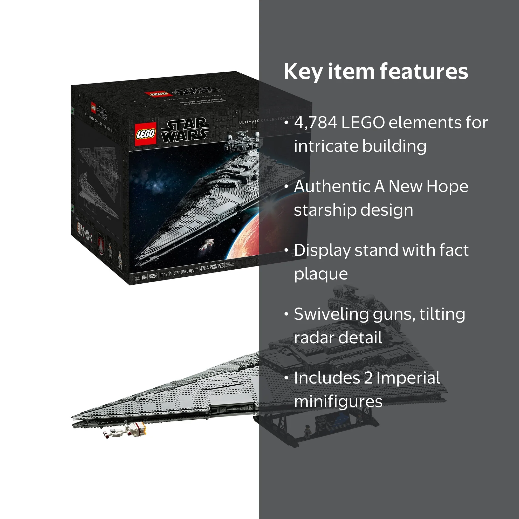 LEGO Star Wars Imperial Star Destroyer 75252 Ultimate Collector
