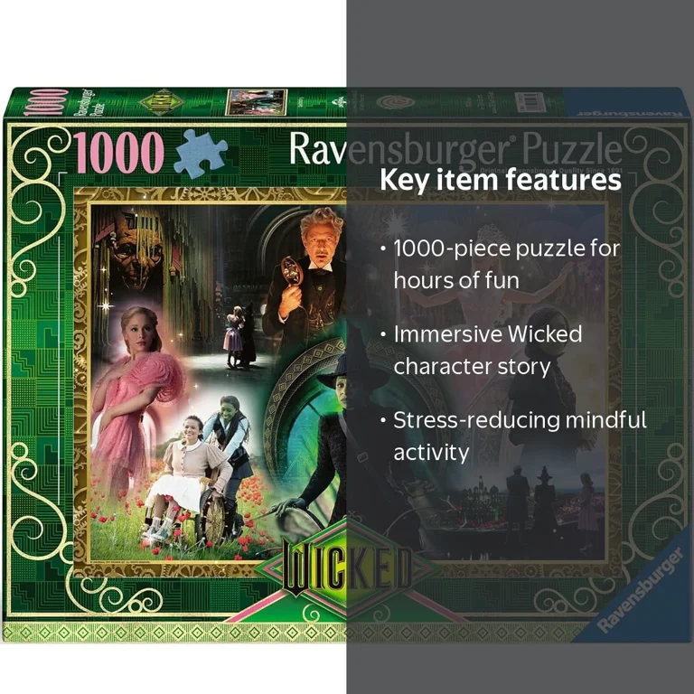 Wicked Jigsaw Puzzle (1000 Pieces) - Walmart.com