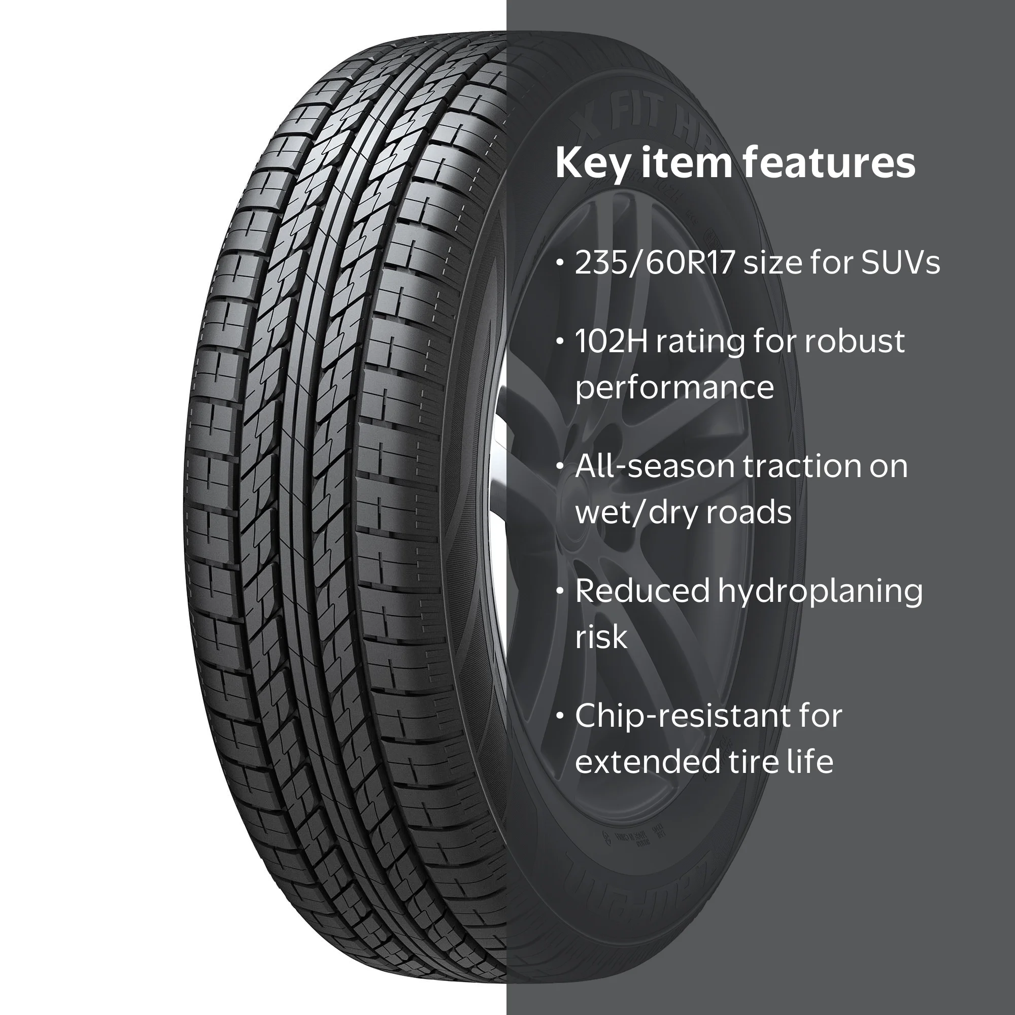 Laufenn X FIT HP (LA41) 235/60R17 All-season performance tire for