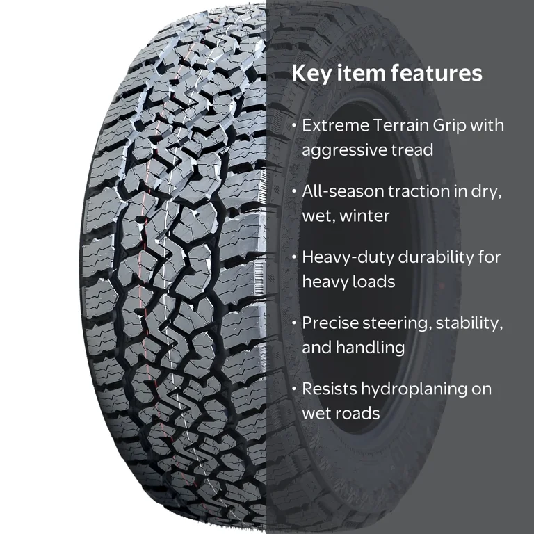 グリム Cosmo Gripit XT 265/70R17 123/120S E 10 Ply Extreme Terrain All