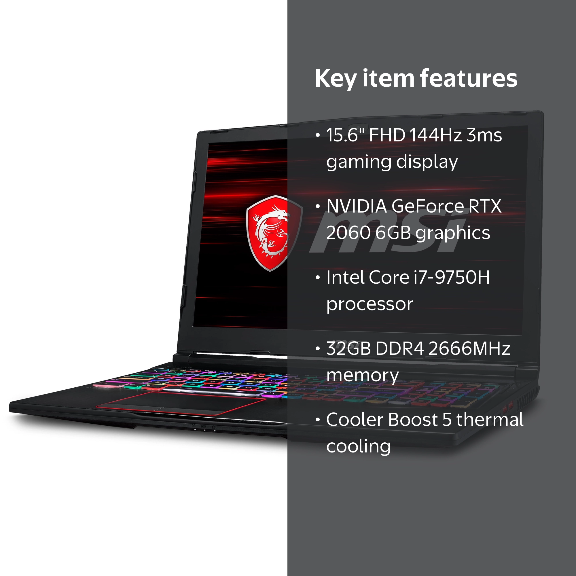 MSI GE63 Raider 15.6
