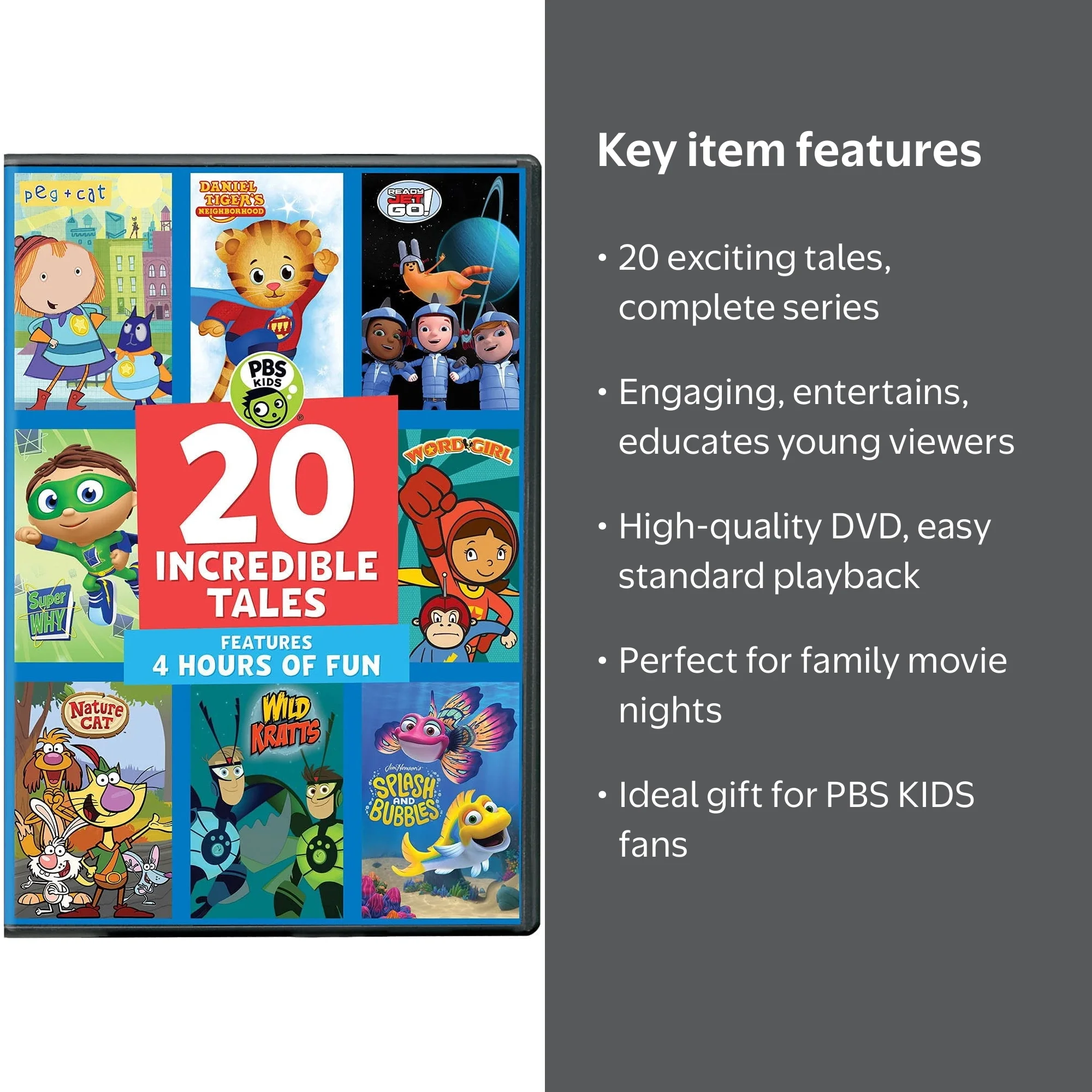 PBS Kids - 20 Incredible Tales: The Complete Series (DVD