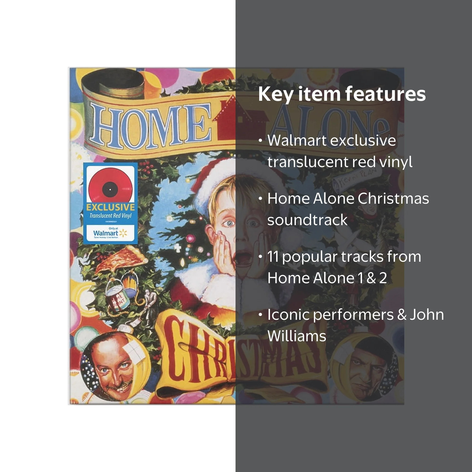 Walmart Exclusive: Sony Legacy Home Alone Christmas Soundtrack
