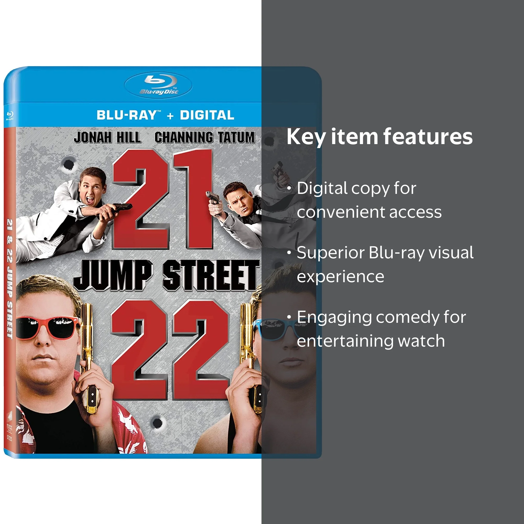 New 21 Jump Street & 22 Jump Street (Blu-ray + Digital) - Walmart.com
