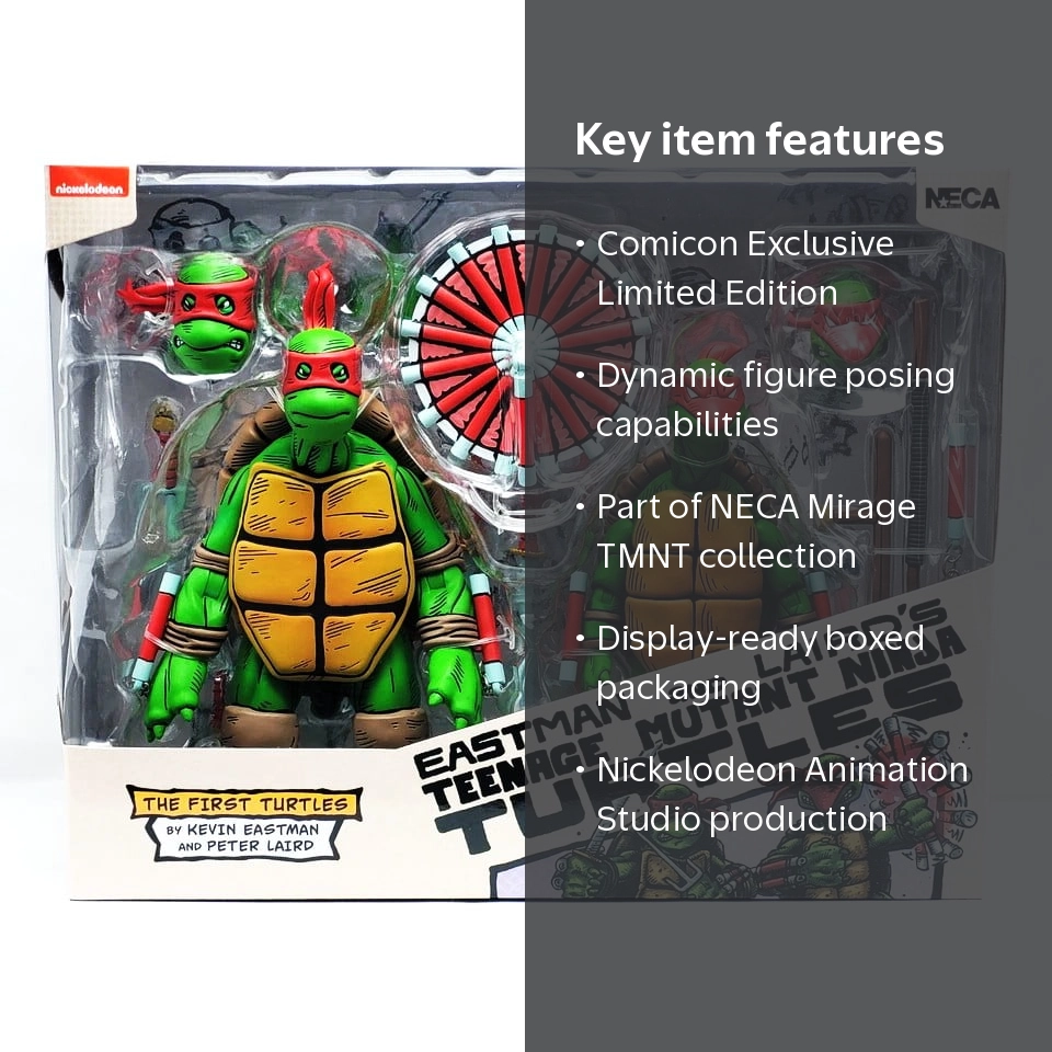 NECA, 2-Pack, TMNT Eastman and Laird First Turtles SDCC 2024