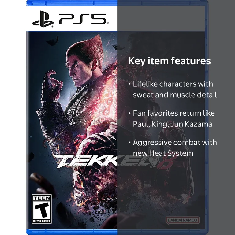 Bandai Namco, Tekken 8, PlayStation 5 Game, Next-Gen Visuals