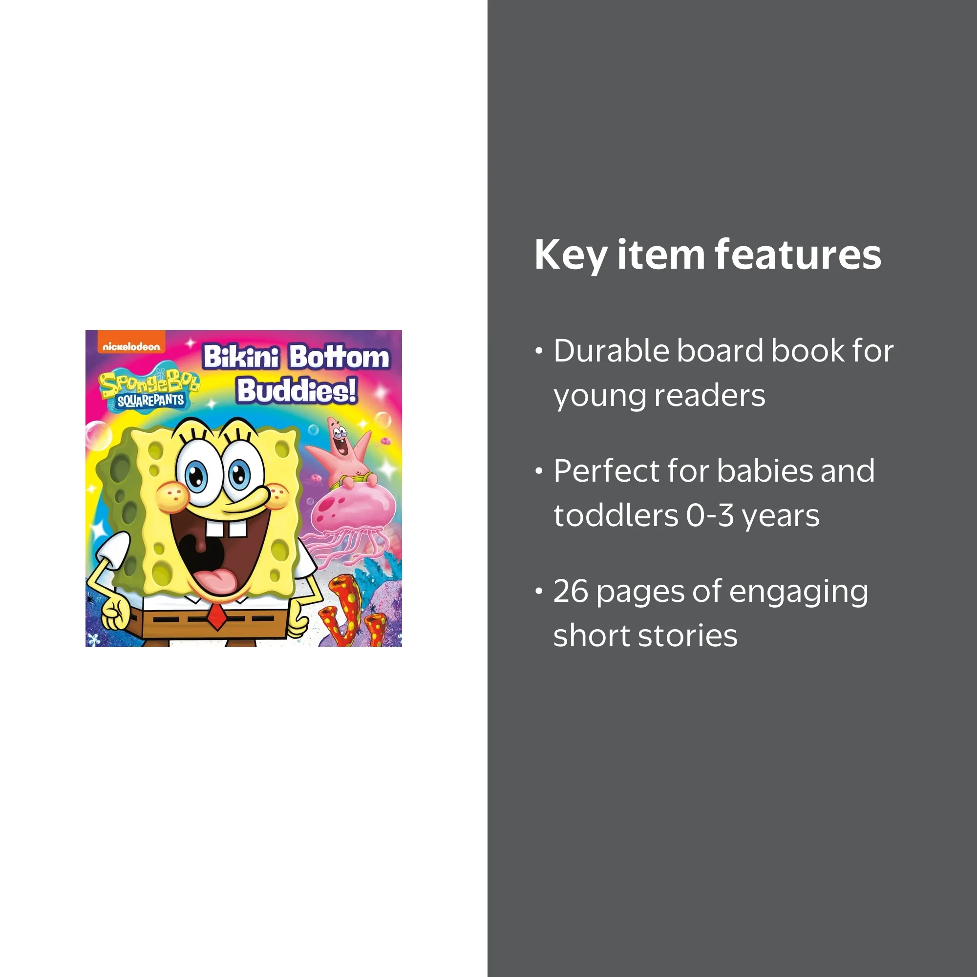 Bikini Bottom Buddies! (Spongebob Squarepants), (Board Book