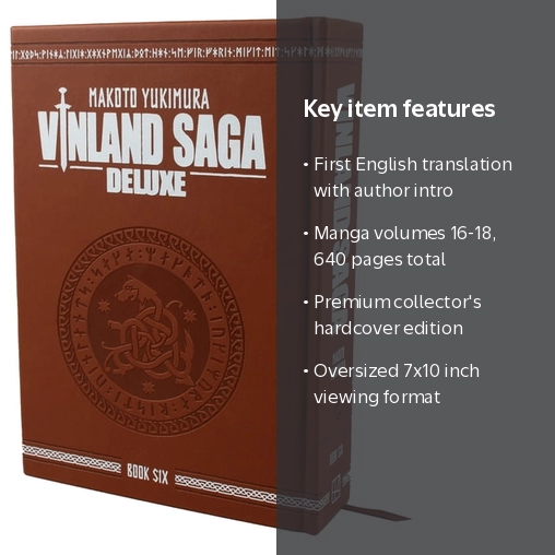 Makoto Yukimura Vinland Saga Deluxe 6 Hardcover Collector's