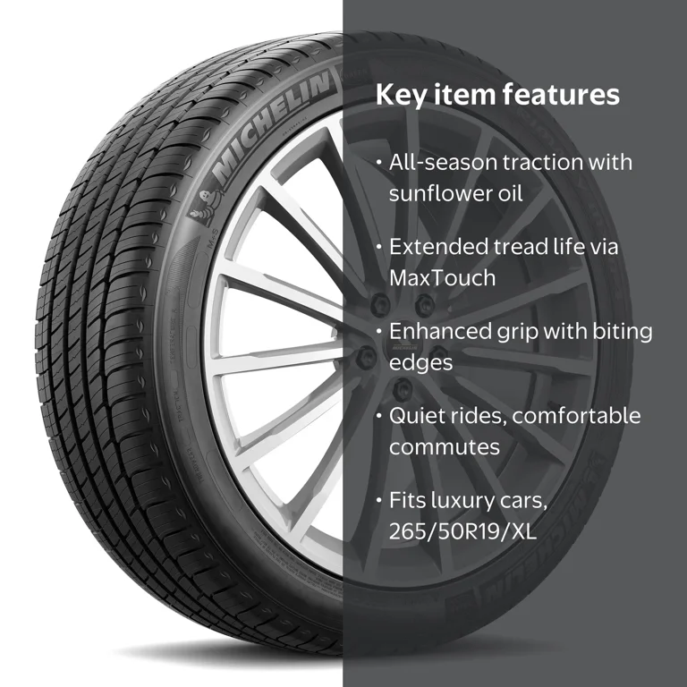 Michelin Primacy MXM4 All-Season 265/50R19/XL 110H Tire - Walmart.com
