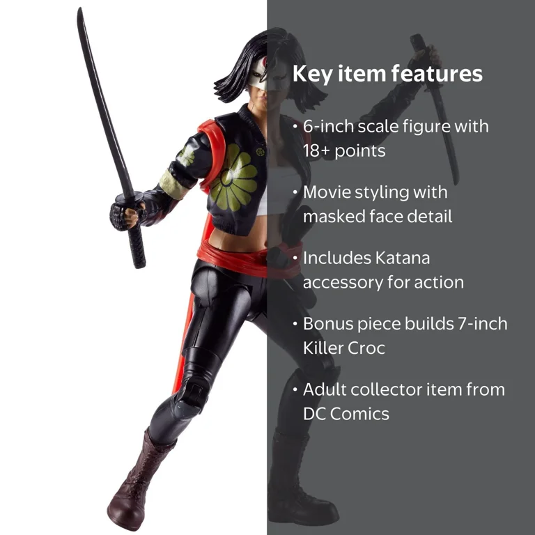 Batman Suicide Squad Multiverse 6-Inch Katanna Action Figure