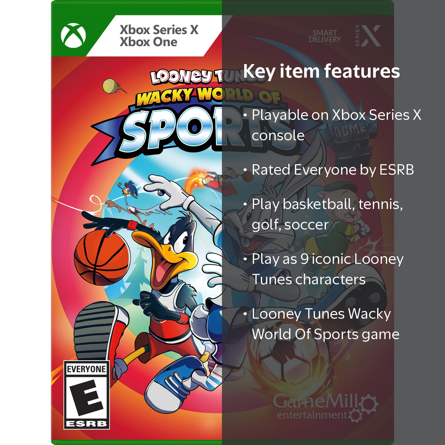 GameMill Looney Tunes Wacky World of Sports for Xbox Series X