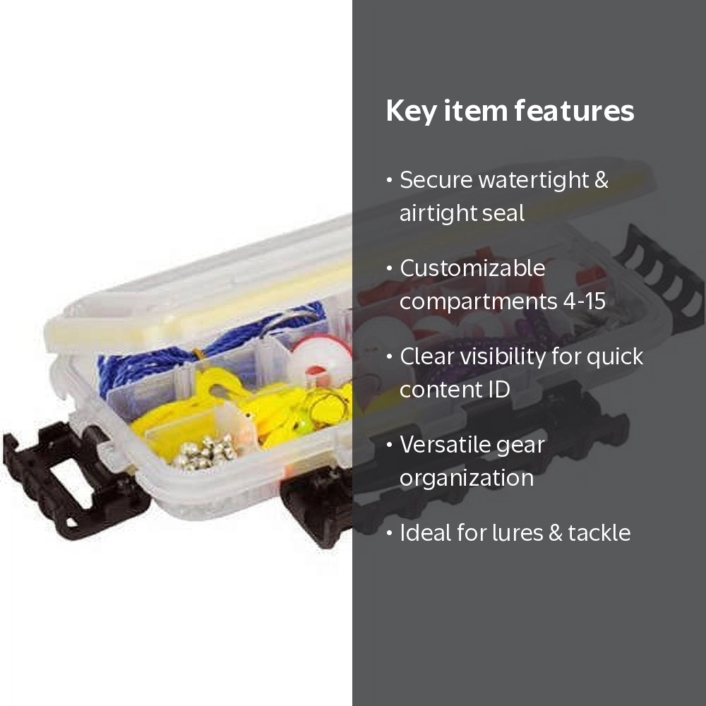 Plano 3700 Deep Waterproof StowAway, Outdoor Tackle Box Storage